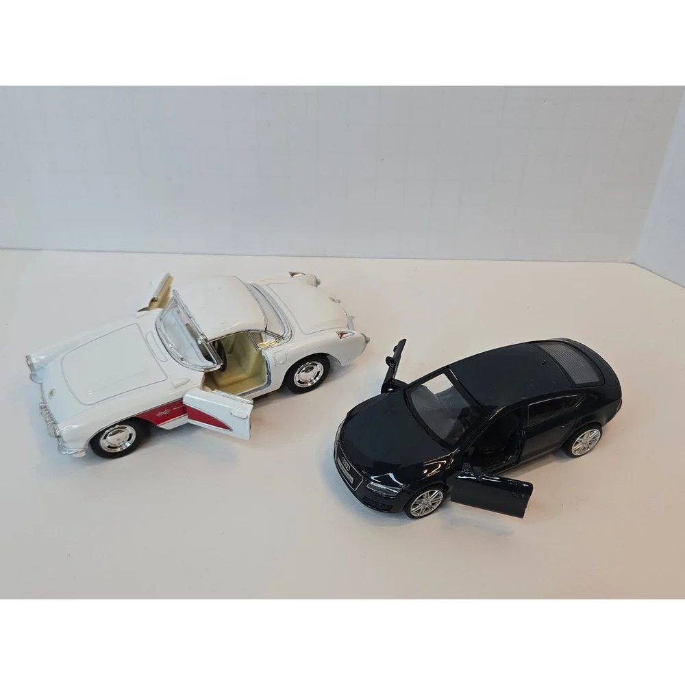 Kinsmart MSZ Car Lot 1957 Corvette Audi A7 Lotus Exige S Porsche 918 Spyder